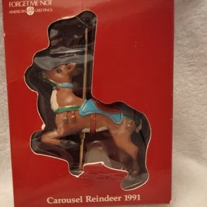 Forget Me Not Christmas ornament